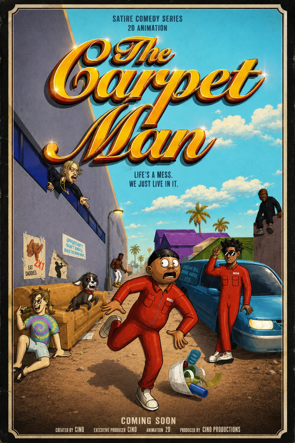 The Carpet Man — 2D Animated Movie key art